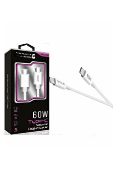gizmurstore 45w Usb-c Lightning Işıklı Şeffaf Kablo Hızlı Şarj, Dayanıklı Tasarım, İphone Ve İpad Uyumlu