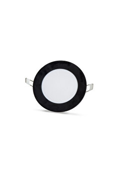 gizmurstore NOAS YL10 0601 S Sıva Altı 6W Siyah Kasa Led Spot 3200K Gün Işığı