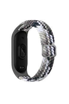 CepteToptan Xiaomi Mi Band 6 Star Kordon - Gri-Siyah - DROPX2843-8849
