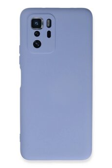 CepteToptan Xiaomi Poco X3 GT Kılıf Nano içi Kadife Silikon - Lila - DROPX7051-6628