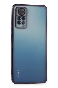 CepteToptan Xiaomi Redmi Note 12 Pro 4G Kılıf Lensli Silikon - Mor - DROPX5790-1789