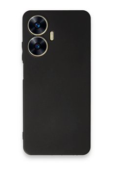 CepteToptan Realme C55 Kılıf First Silikon - Siyah - DROPX4665-3073