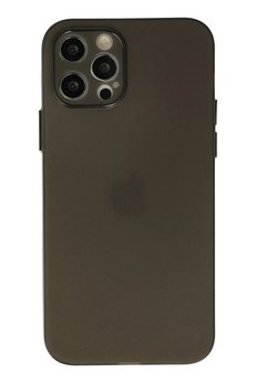 CepteToptan iPhone 12 Pro Kılıf Silikon - Gri - DROPX5723-1367