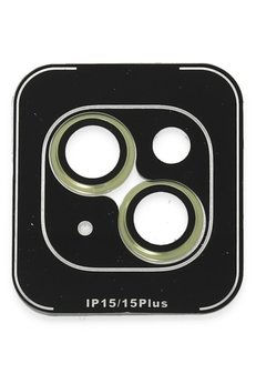 CepteToptan iPhone 15 PVD Metal Kamera Lens - Sarı - DROPX6818-2764