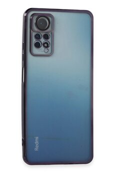 CepteToptan Xiaomi Redmi Note 11 Pro Kılıf Lensli Silikon - Mor - DROPX3589-4847