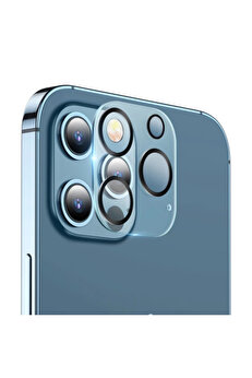 gizmurstore ALLY İPhone 12 Pro Max 3D Full Tempered Glass Cam Kamera Koruyucu-(5775) - GMS7508-6707