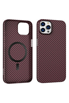 gizmurstore Hoco iPhone 14 Pro Max 6.7 Kılıf Manyetik Magsafeli Darbe Emici Telefon Kılıfı- - GMS9021-2334