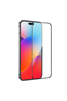 gizmurstore HOCO Flash attach iPhone 15 Full HD Tempered Kırılmaz Cam Ekran Koruyucu-(5775) - GMS1885-7955
