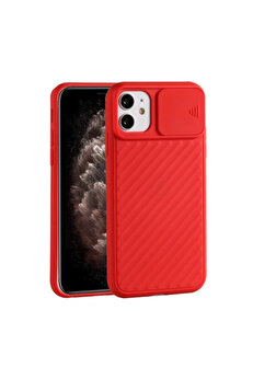 gizmurstore ALLY İPhone 11 6.1 inch Kılıf Kamera Kapatan koruyucu Sürgülü Kılıf-(5775) - GMS8023-3555