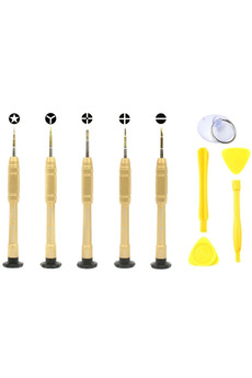 gizmurstore Jiafa Jf-8140 10 Parça Çok Fonksiyonlu Cep Telefonu Tamir Seti-(5775) - GMS2831-2442