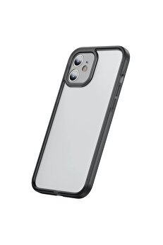 gizmurstore iPhone 12 6.1 Kamera Lens Koruyuculu Frame Kılıf-(5775) - GMS4084-4423
