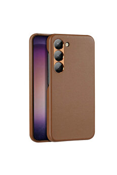 ETC mrpurple Dux Ducis SM Galaxy S23 Grit Series PU Premium Kılıf-(5775)
