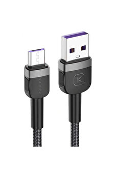 CepteToptan KUULAA Mikro Usb 3A Hızlı Şarj 0.50CM kısa Android Usb Şarj Kablosu-(1903) - DROPX2675-1856
