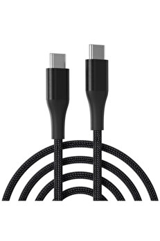 gizmurstore ALLY PD 100W 5A Hızlı Şarj Usb Type-C Kablo 1Metre Kevlar Kablo-(5775) - GMS2721-1432