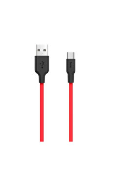 gizmurstore HOCO X21 USB to Type-C 3A Silikon Hızlı Şarj ve Data Kablosu-(5775) - GMS7189-5093
