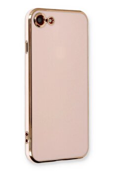 Toptan Bulurum iPhone 7 Kılıf Volet Silikon - Pembe