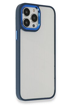 Toptan Bulurum iPhone 13 Pro Kılıf Dora Kapak - Mavi