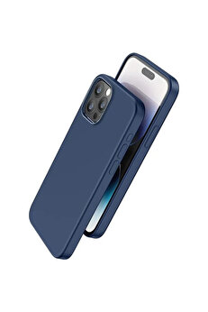 Moda Shop & Butik mrpurple HOCO Pure Series iPhone 15 Pro Max Manyetik Silikon Kılıf-(5775)