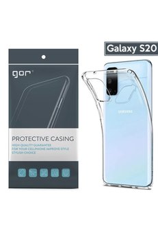 Ethab Giyim Gor Samsung Galaxy S20 Kamera Korumalı Ultra Slim Silikon Kılıf-(5775) - Glst8801-2764