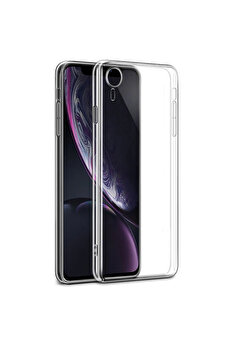İsmiyle Al mrpurple İPhone Xr. 6.1 Kamera Korumalı Ultra Slim Soft Silikon Kılıf-(5775)