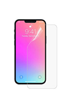 Najmaddin iPhone 13 Pro Max 6.7 Full Kaplama Hidrojel Film Full Ekran Koruyucu-(5775) - -1928 Uyumlu