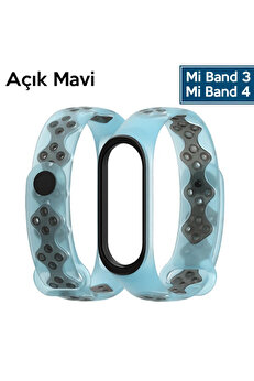 CepteToptan Mijobs Xiaomi Mi Band 4-3 Delikli Bileklik Kayış Kordon-(1903) - DROPX4313-1185