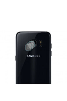 gizmurstore Gor Samsung Galaxy S7 Edge Nano Kamera Koruyucu 3 Adet Set-(5775) - GMS6665-4449