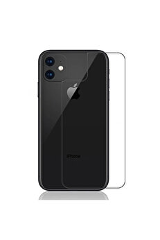 gizmurstore Ally İPhone 11 6.1 İnch Tempered Arka Kırılmaz Cam Koruyucu-(5775) - GMS9362-4915