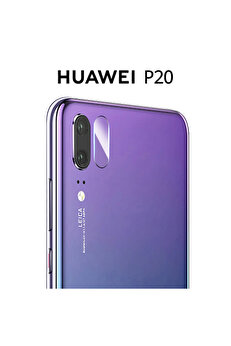 gizmurstore Huawei P20 Yüksek Çözünürlüklü Kamera Lens Koruma Camı-(5775) - GMS3265-9051
