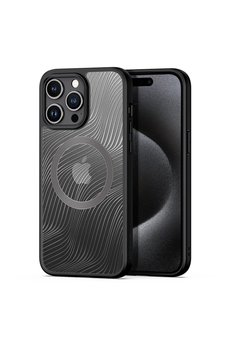 CepteToptan Dux Ducis iPhone 15 Pro Aimo Series MagSafe Premium Buzlu Sert PC-TPU Kılıf-(1 - DROPX2512-7091