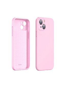 gizmurstore Liquid iPhone 13 6.1 Kılıf Kamera Korumalı İçi Kadife Silikon Kılıf-(5775) - GMS4807-1268