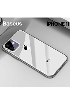 gizmurstore Simplicity Series iPhone 11 6.1inch Şeffaf Gel Silikon Kılıf-(5775) - GMS1644-5257