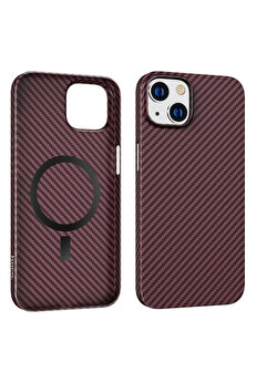 gizmurstore Hoco iPhone 14 Plus 6.7 Kılıf Manyetik Magsafeli Darbe Emici Telefon Kılıfı-(57 - GMS1849-6677