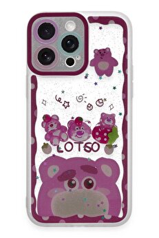Toptan Bulurum iPhone 14 Pro Kılıf Sweet Desenli Silikon Kapak - Pembe