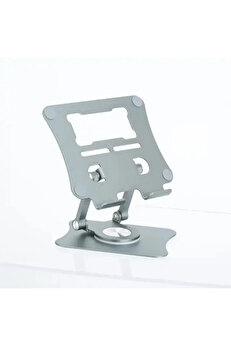 gizmurstore ALLY G68 360° Dönebilen Metal Masaüstü Laptop Standı-(5775) - GMS1255-5049
