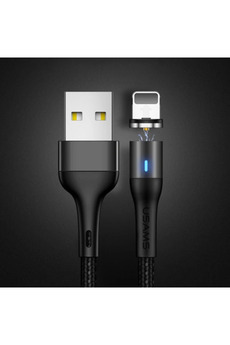 gizmurstore Usams Mıknatıslı Başlık İPhone 14-13-12-11 usb Şarj Kablosu-(5775) - GMS7806-7355