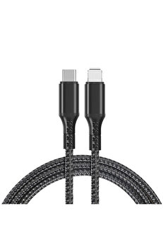 gizmurstore ALLY 1mt 27W Type-C To iPhone Lightning Süper Hızlı Data ve Şarj Kablosu Akım v - GMS2381-5492