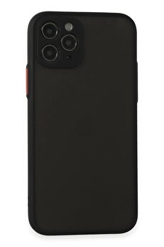 Toptan Bulurum iPhone 11 Pro Kılıf Montreal Silikon Kapak - Siyah