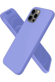 Toptan Bulurum iPhone 12 Pro Kılıf First Silikon - Mor
