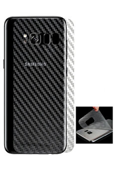 gizmurstore Ally Galaxy S8 Plus Arka Şefaf Arka Koruma Bandı-(5775) - GMS8421-8203