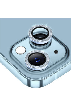 gizmurstore ALLY iPhone 14-14 Plus Diamond Taş İşlemeli Alüminyum Alaşımlı Kamera Lens Ko - GMS4084-3517