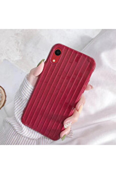 gizmurstore ALLY İPhone XR 6.1 İnch Trunk Lines ince Soft Silikon Kılıf-(5775) - GMS8609-7253