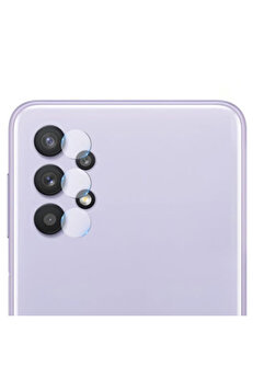 gizmurstore Ally Samsung Galaxy A32 4G Tempered Glass Cam Kamera Koruyucu-(5775) - GMS8526-9849