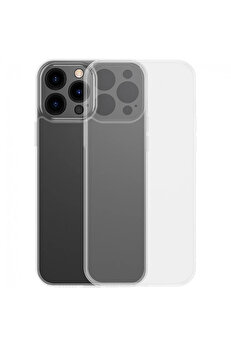 gizmurstore Frosted Glass iPhone 13 Pro Max 6.7inch Shockproof Koruyucu Kılıf-(5775) - GMS2260-7449