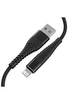 CepteToptan ALLY QC3.0 USB To İPhone Lightning Hızlı Şarj Kablosu-(1903) - DROPX2529-6224
