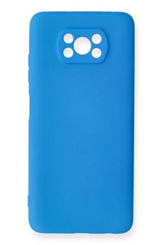 CepteToptan Xiaomi Pocophone X3 Kılıf Nano içi Kadife Silikon - Mavi - DROPX6710-6685