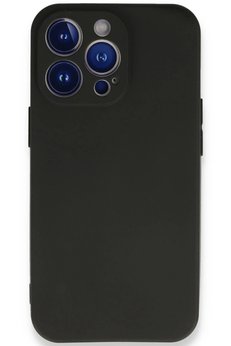 CepteToptan iPhone 14 Pro Max Kılıf First Silikon - Siyah - DROPX2306-7367