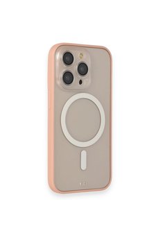 CepteToptan iPhone 14 Pro Max Kılıf Grand Magneticsafe Kapak - Pembe - DROPX9740-9974