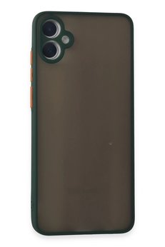 CepteToptan Samsung Galaxy A05 Kılıf Montreal Silikon Kapak - Yeşil - DROPX1991-2169