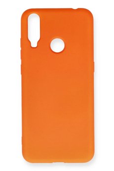 CepteToptan General Mobile GM 10 Kılıf Nano içi Kadife Silikon - Turuncu - DROPX7448-6242